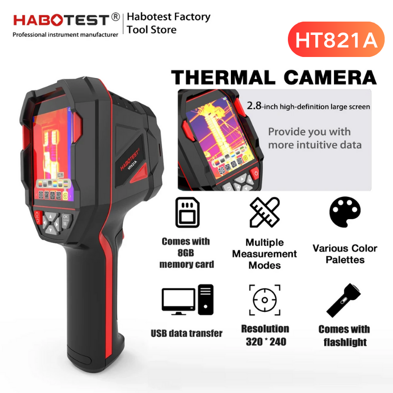 Thermal Imaging Camera Pcb Repair - HABOTEST HT821A Wiederaufladbare Wärmebildkamera -20 ℃