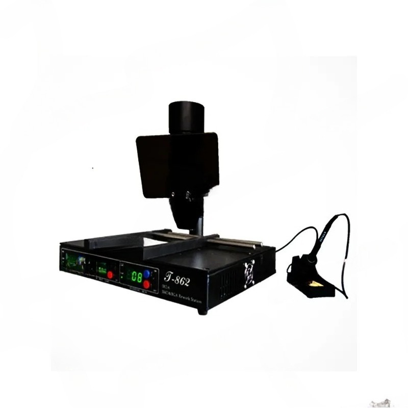 Infrared Bga Rework Station - SMD-Infrarot-BGA-Reworkstation für Mobiltelefon-PCB-Komponenten, Entlötstation Puhui T-862