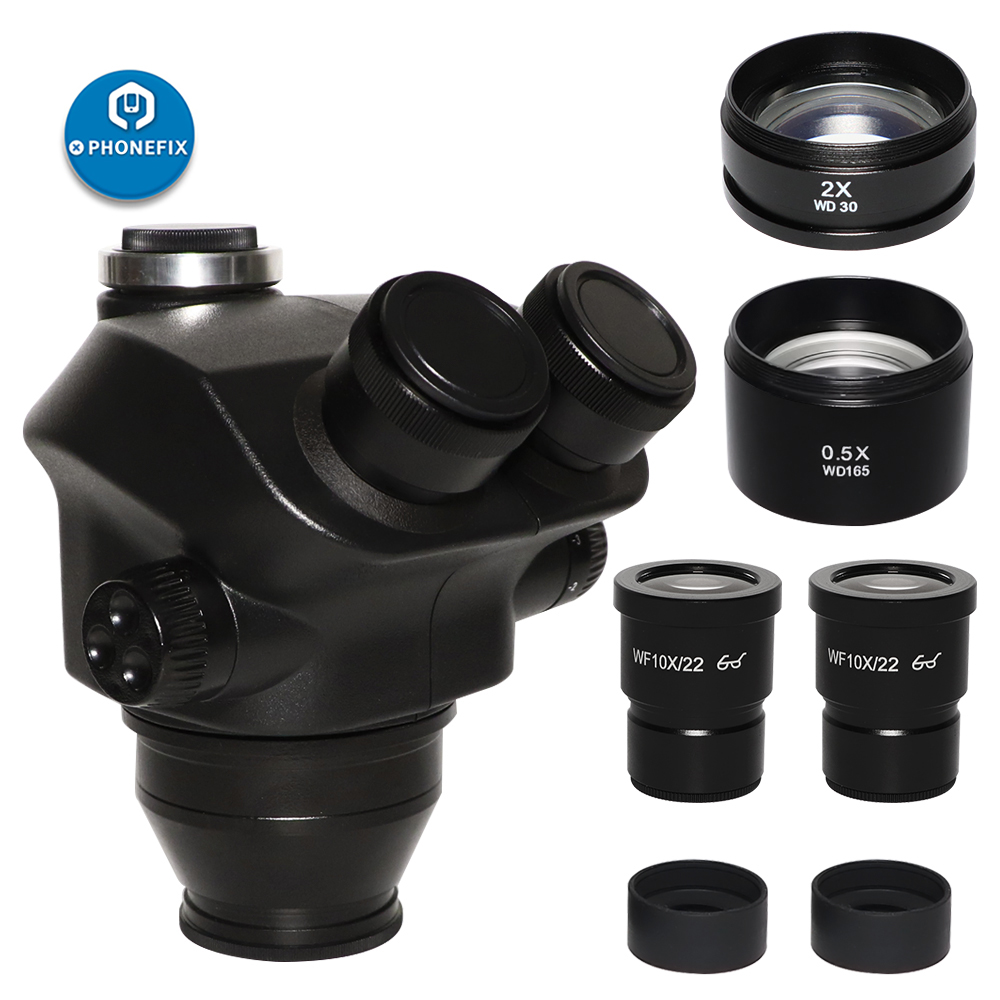 2020 Schwarz 3,5X-90X 7X-45X T – Trinocular Stereo Microscope 7X-45X Bewertung und Preis