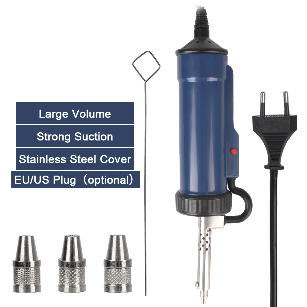 Zinn-Sauger-Vakuum mit 3-Saugd – Desoldering Pump Electric Vacuum Station Bewertung und Preis