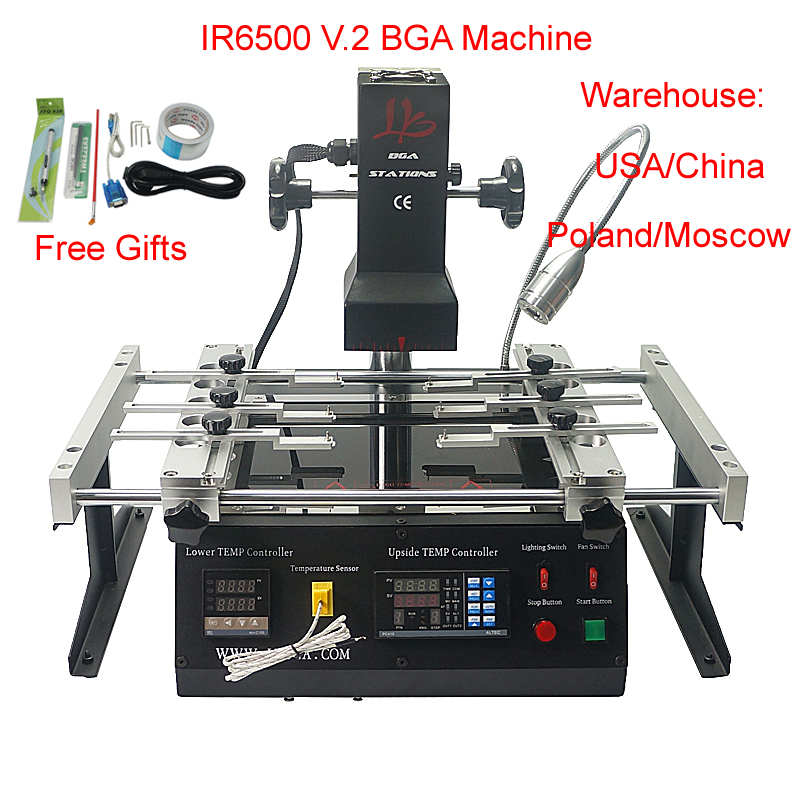 Lötstation 2 Zonen IR6500 V.2  – Infrared Bga Rework Station Bewertung und Preis
