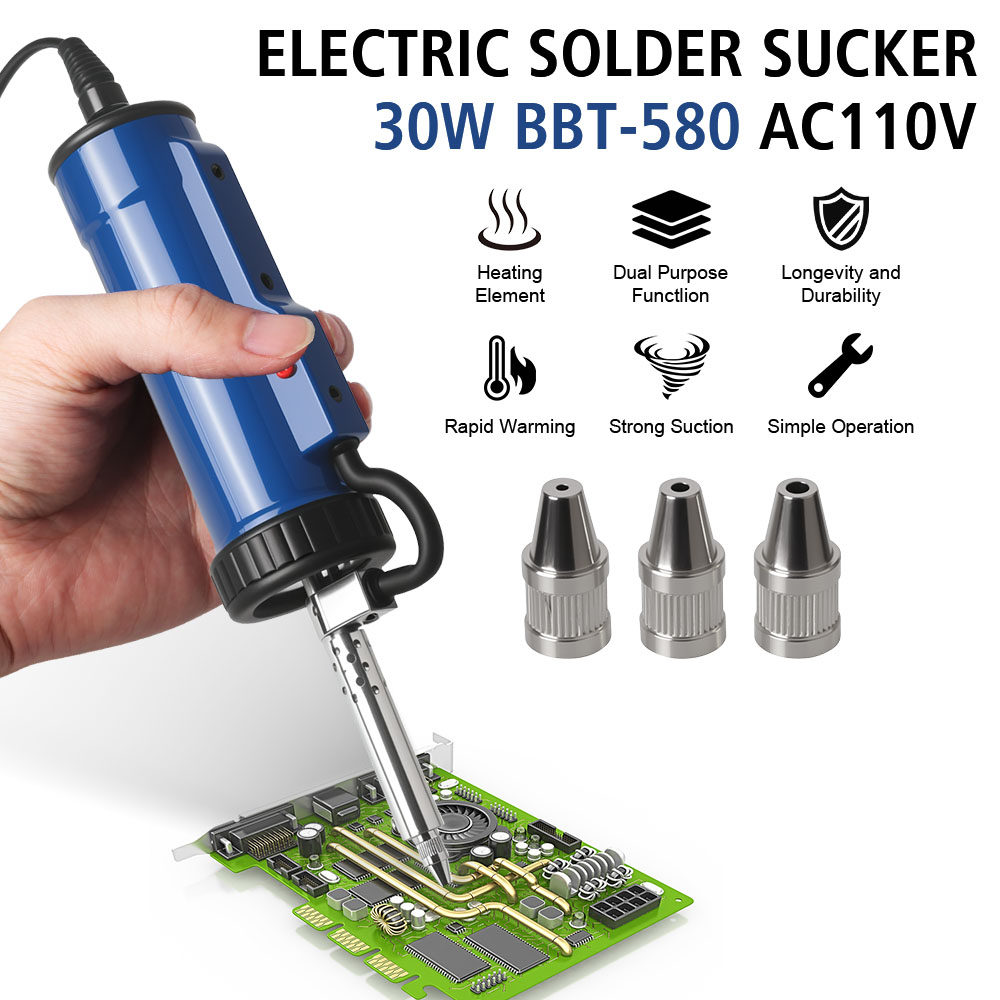 Vakuumlöten, elektrischer Lötz – Desoldering Pump Electric Vacuum Station Bewertung und Preis