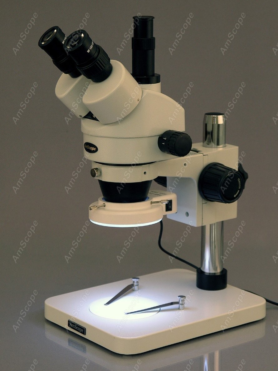 AmScope Trinokulares Zoom-Ster – Trinocular Stereo Microscope 7X-45X Bewertung und Preis