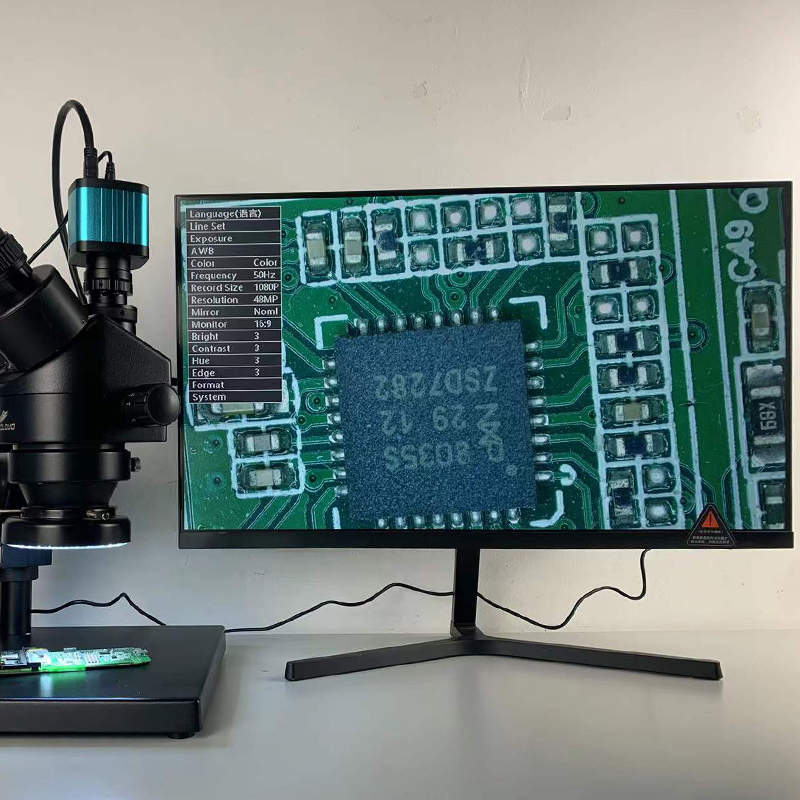 7X-45X 3,5X-90X Trinokular Ste – Trinocular Stereo Microscope 7X-45X Bewertung und Preis